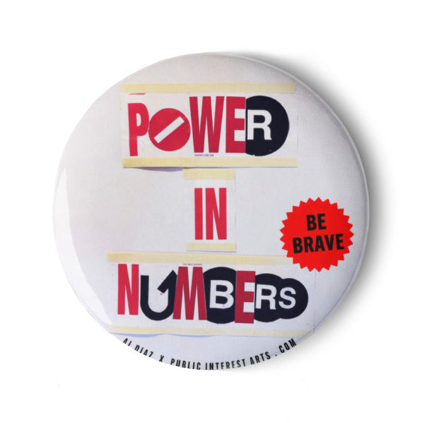 "Power In Numbers" Set of Pins