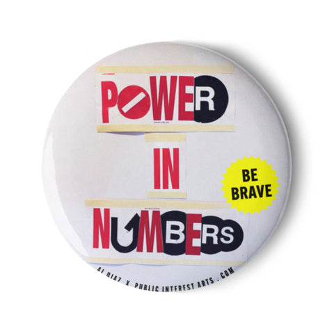 "Power In Numbers" Set of Pins