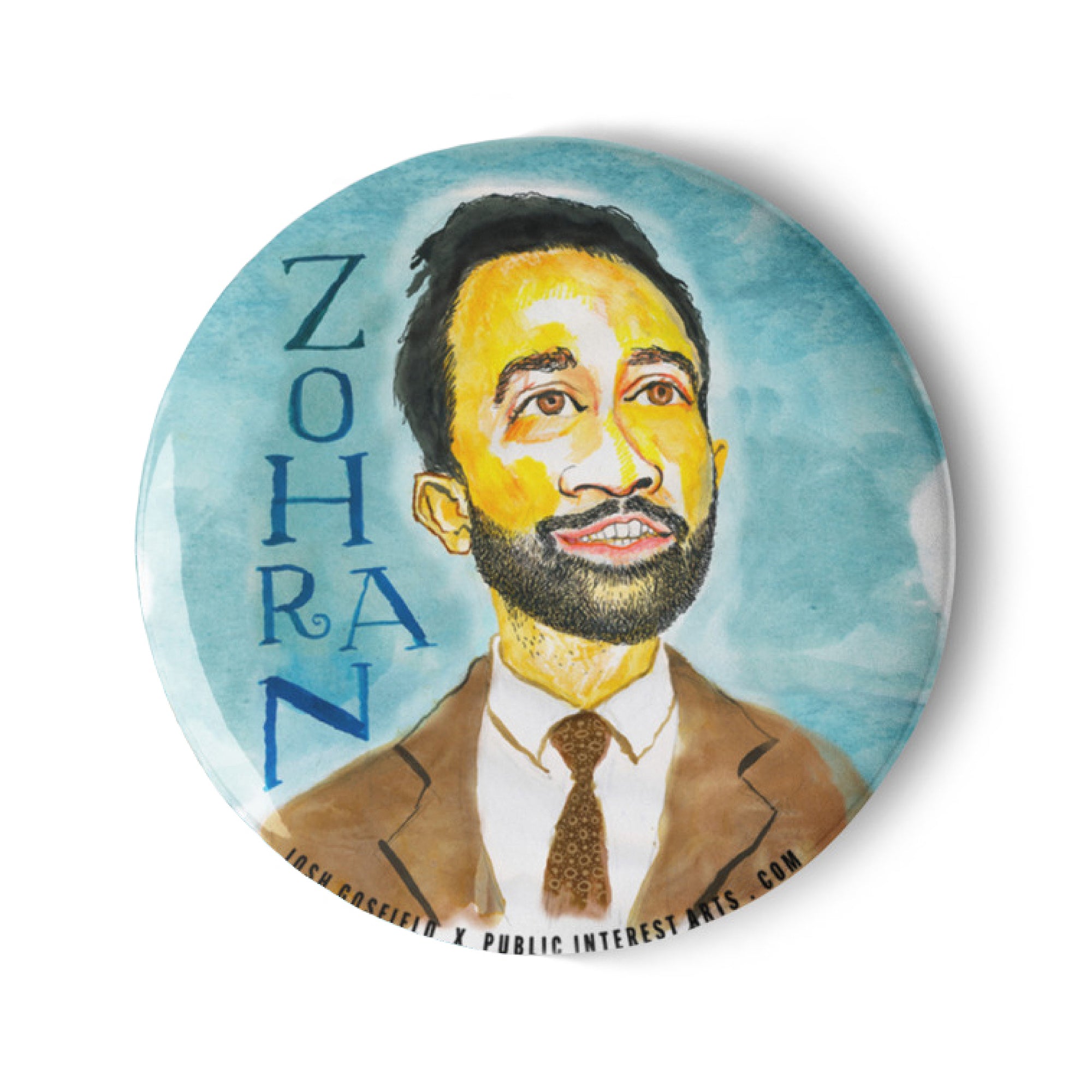 "Zohran" Set of Pins