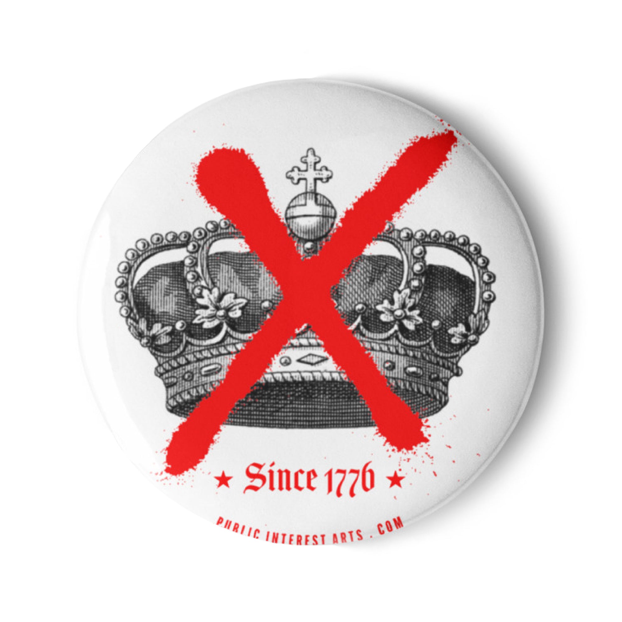 "No Kings / Since 1776" Set of Pins