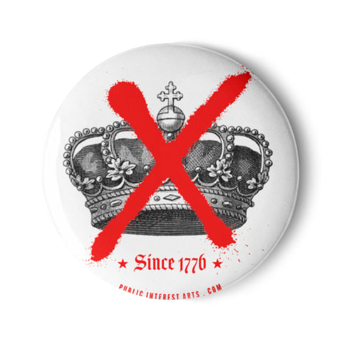 "No Kings / Since 1776" Set of Pins