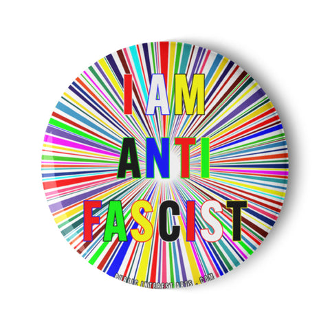 "People Power / I Am Anti Fascist" Set of Pins