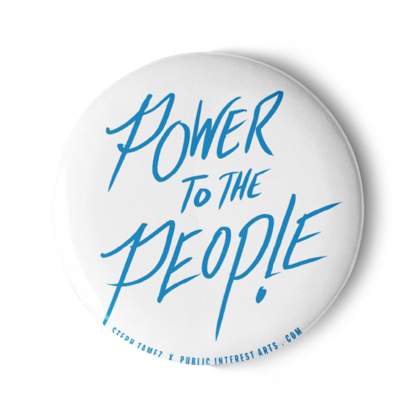 "Power To The People / Tamez" Set of Pins