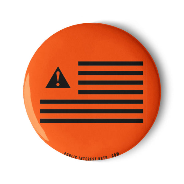 "WARNING Flag" Set of Pins