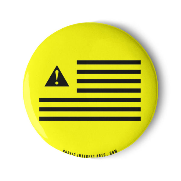 "WARNING Flag" Set of Pins