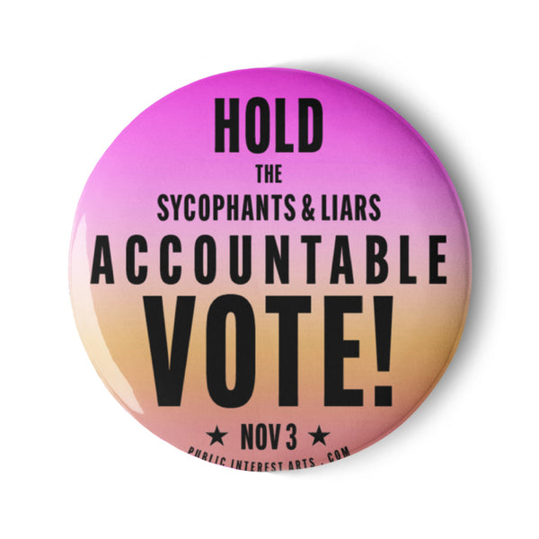 "Vote Nov 3 / Series III" Set of Pins