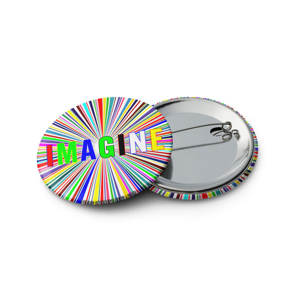 "People Power / Imagine" Set of Pins