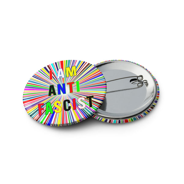 "People Power / I Am Anti Fascist" Set of Pins