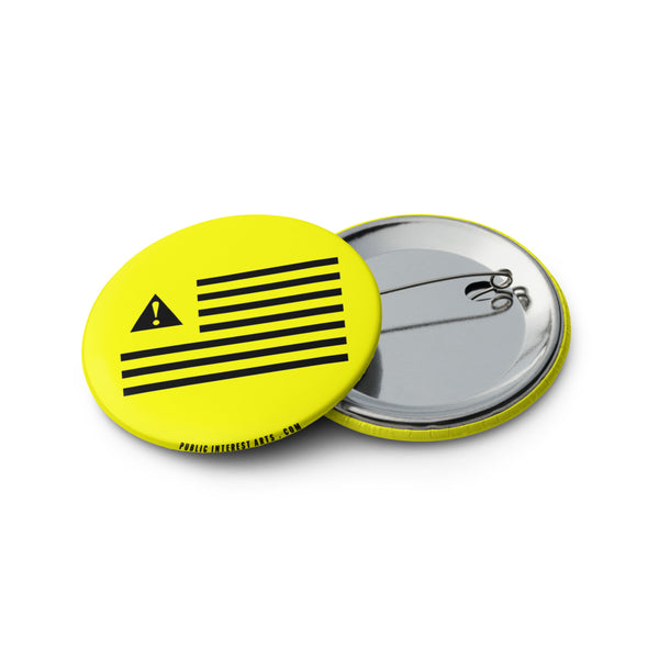 "WARNING Flag" Set of Pins