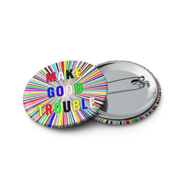 "People Power / Make Good Trouble" Set of Pins