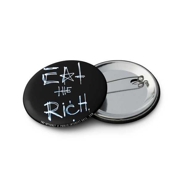 "Eat The Rich" Set of Pins